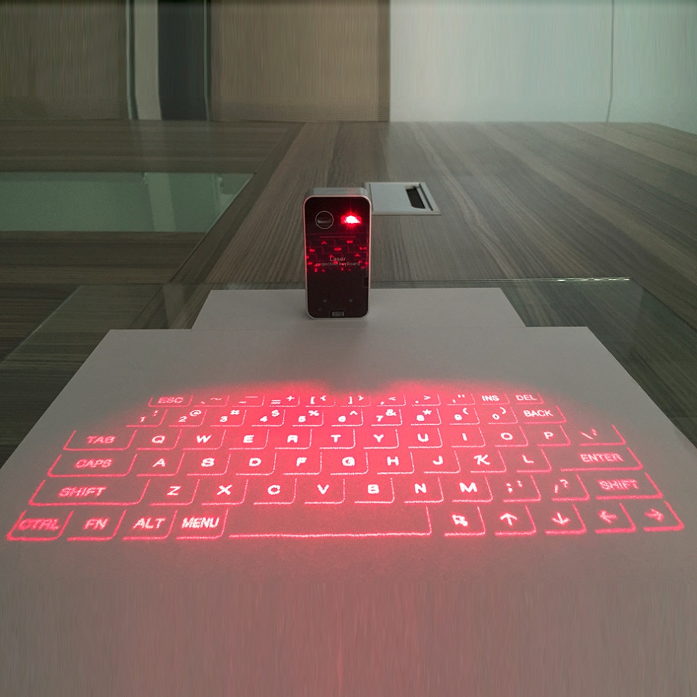 mobile laser keyboard