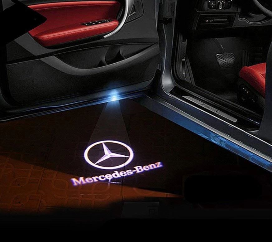 Mercedes car door light