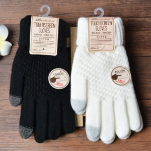 Cashmere Knitted Touch Screen Gloves