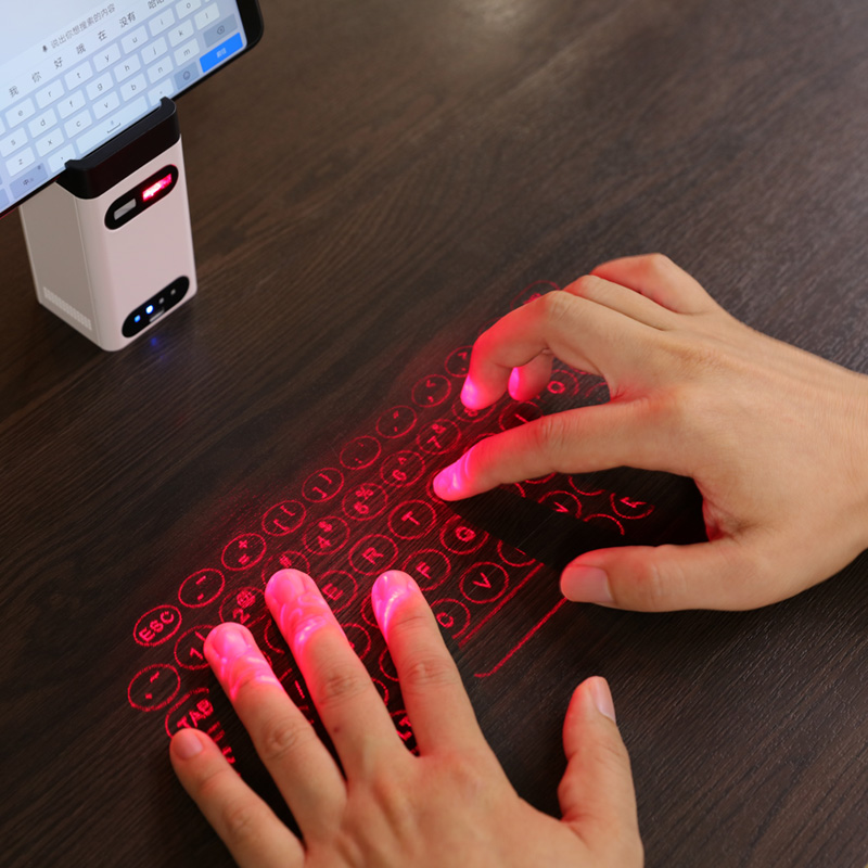bluetooth laser keyboard