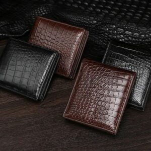 Crocodile Leather Men’s Wallet Premium